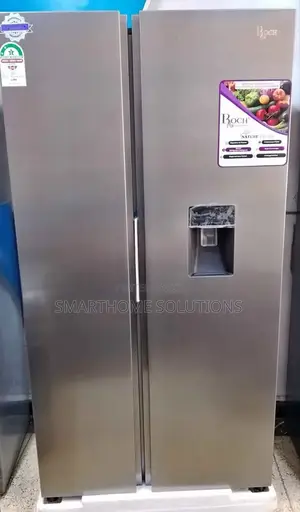 Roch Fridge 439l Sides by Side 2 Door Bottom Freezer