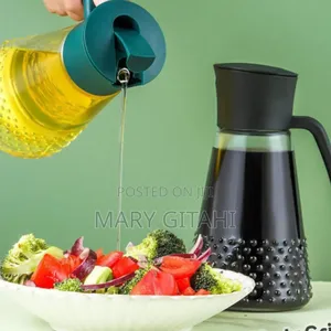 Green Black630ml Oil Jar