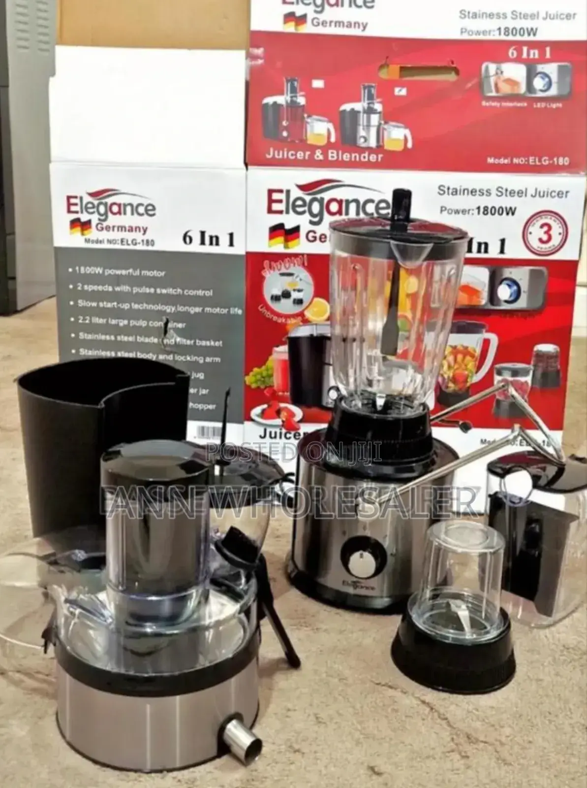 Blender 4 in 1 Food Processor