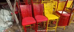 Red Powder Coated Chairs