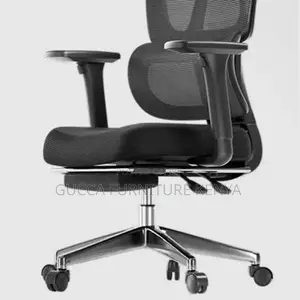 Office Chairs: Adjustable Back Angle Orthopedic Chair