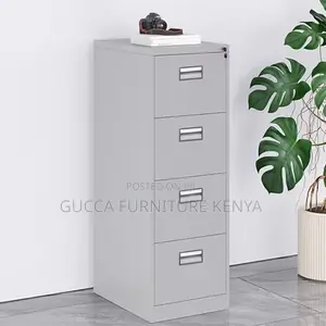 Cabinets: Vertical Low Office Cabinet With 4-Drawer