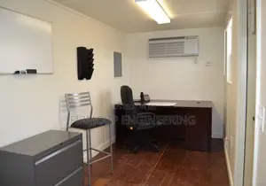 Interior of a Furnished 20ft Container Office