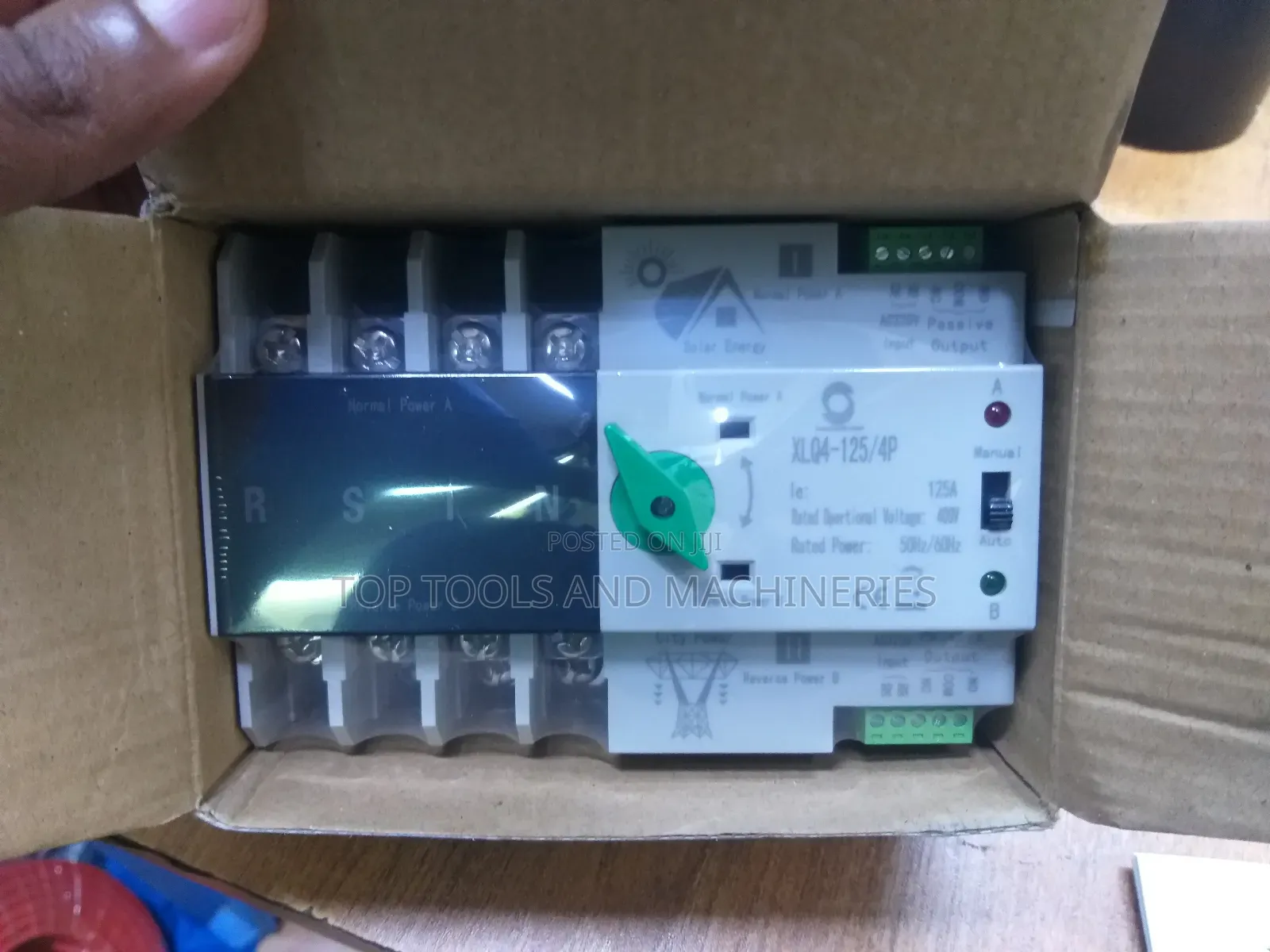 Three Phase Automatic Change Over Switch 125 Amps