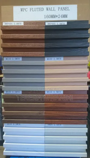 Wpc Fluted  Wall Panels  ( 160mm*24mm)