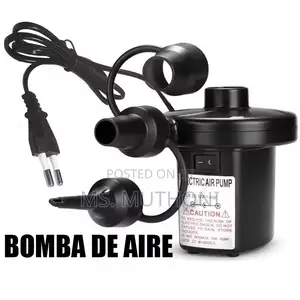 Electric Inflatable Pump Quick Air Filling Compre 3 Nozzles