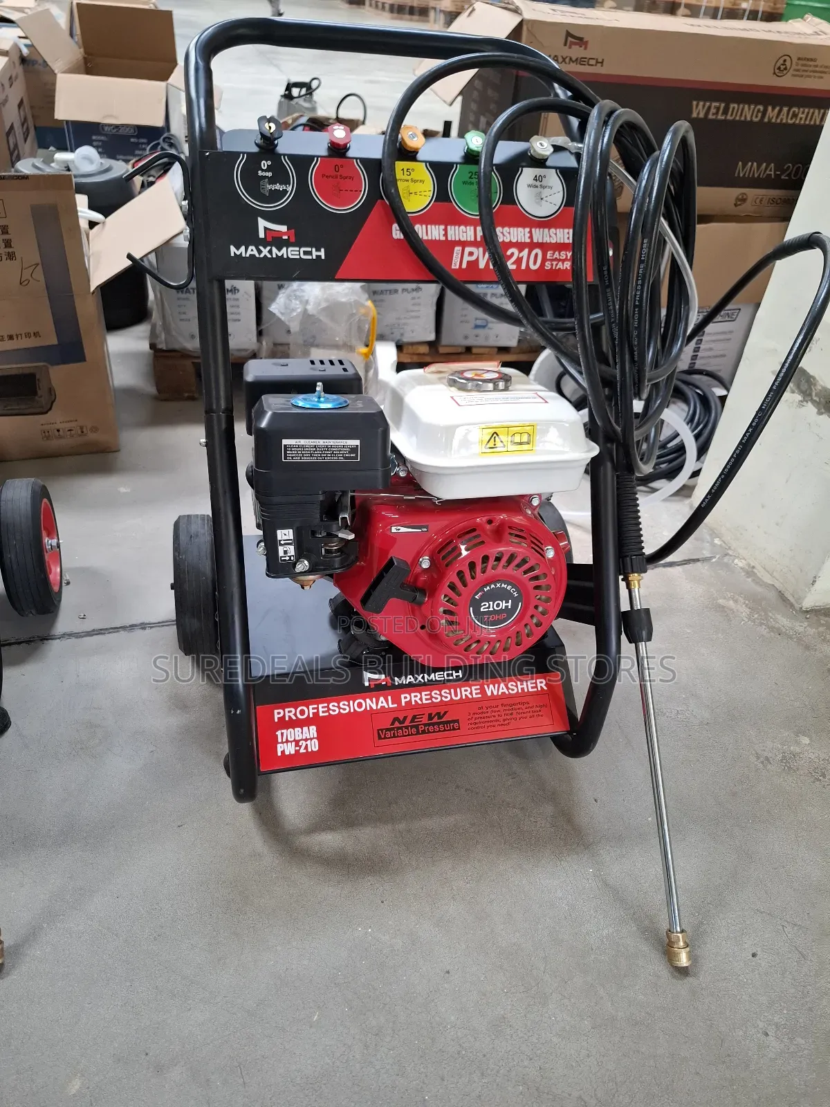 Maxmech 3000 Psi Petrol Car Wash Machine