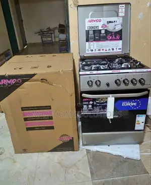 Armco 60*60cm 3g+1e Standing Cooker With Oven Cooker -Black