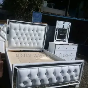 White Magnificent Bed 4*6