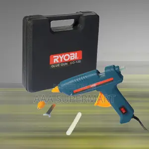 Ryobi Gg-120 Glue Gun 80w Kit With 6 Glue Sticks + Case