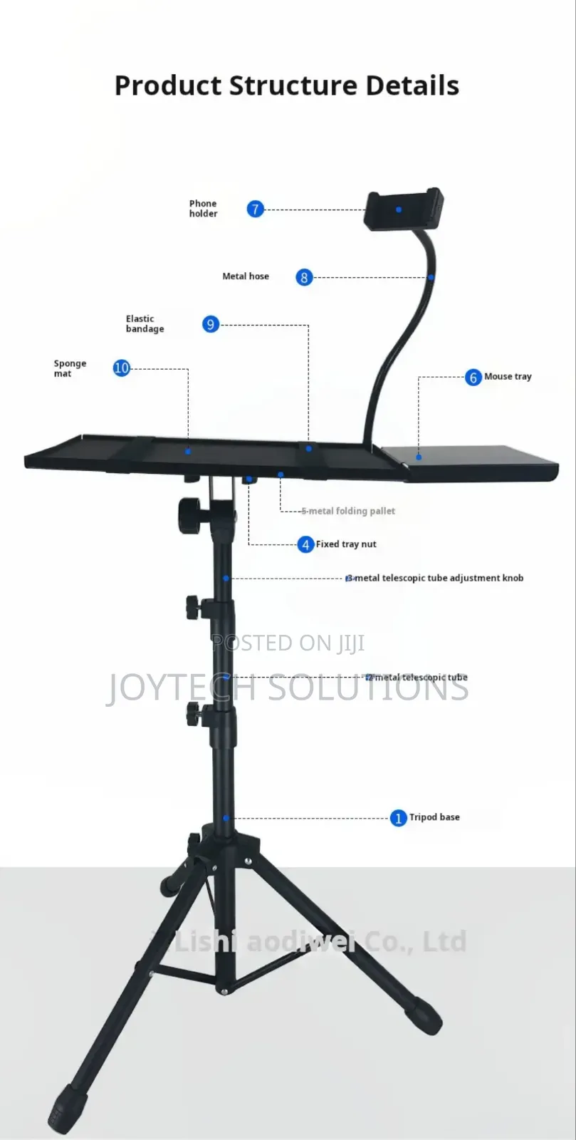 High Quality Portable Tripod Projector Holder Stand