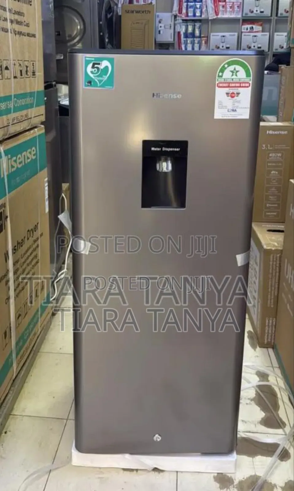 Hisense 176 Dr Double Door Fridge