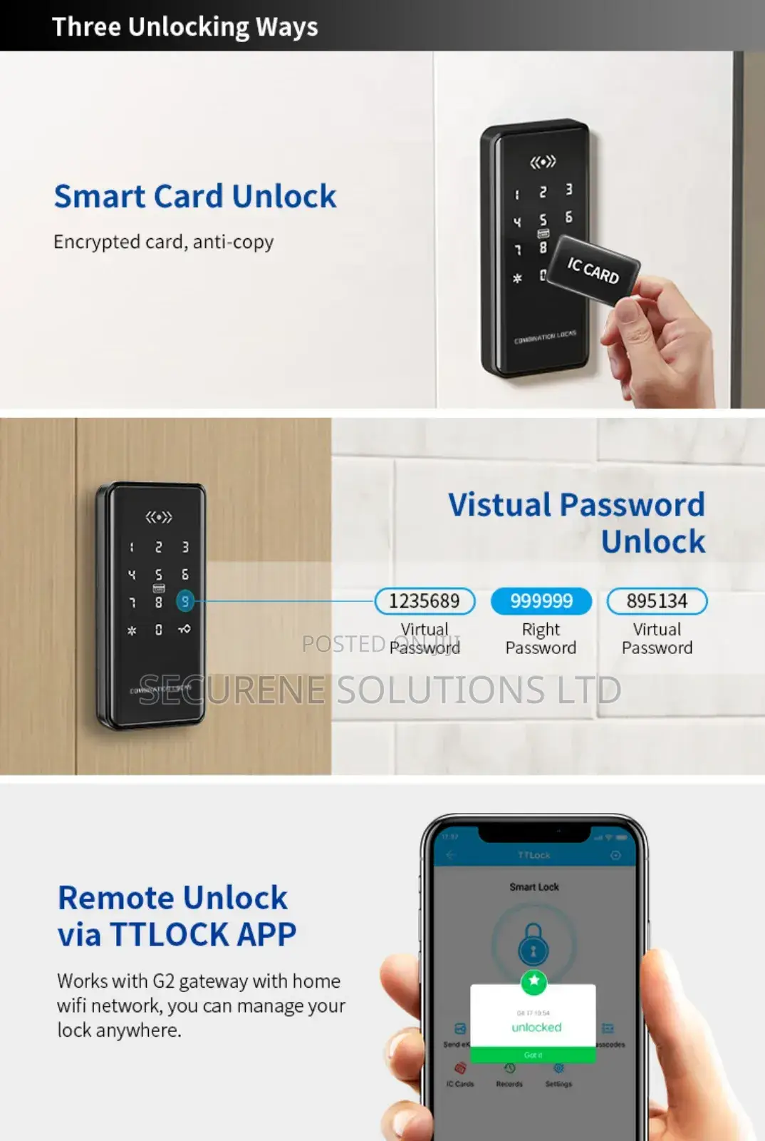 Ttlock Smart Cabinet Lock,