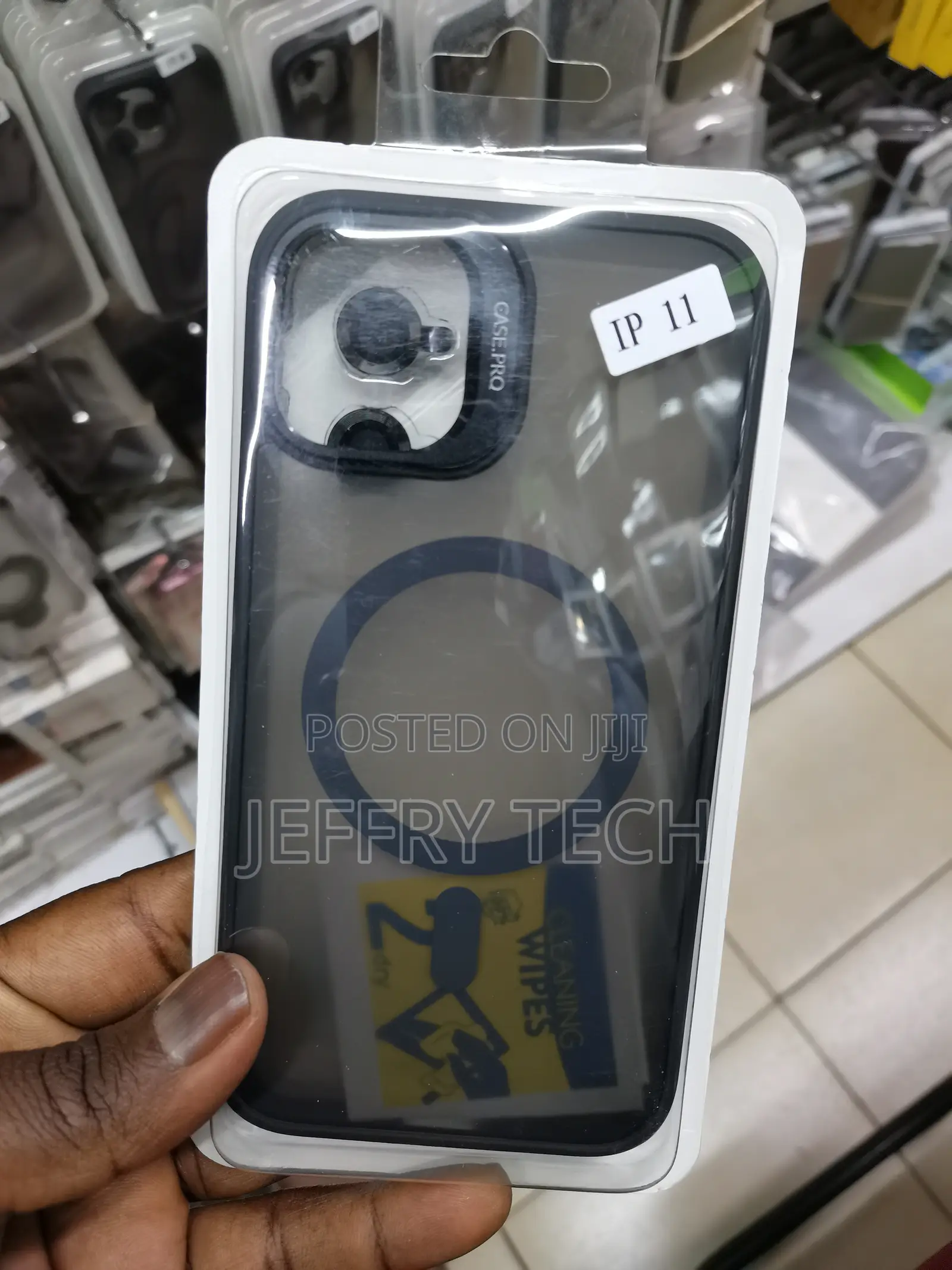 iPhone 11 Lens Stand Camera Lens Protector Clear Case