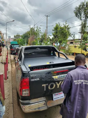 Cargo Is Secure and Stored Out of Viewroller Lid Hilux
