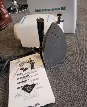 Industrial Silver Star Steam Iron