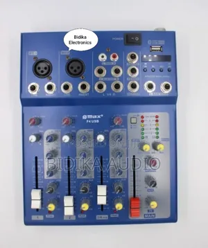 Omax 4 Channels Plain Mixer