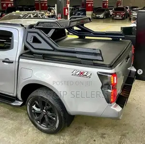 Black Stealth Rollbar With Luggage Basket.