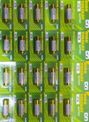 High Voltage 27a Car Key Remote 5pc Batteries