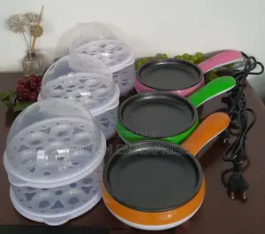 Electric 2in1 Multifunctional Magic Pot Egg Steamer