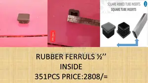 Square Plastic Ferruls 1/2'' (351pcs)