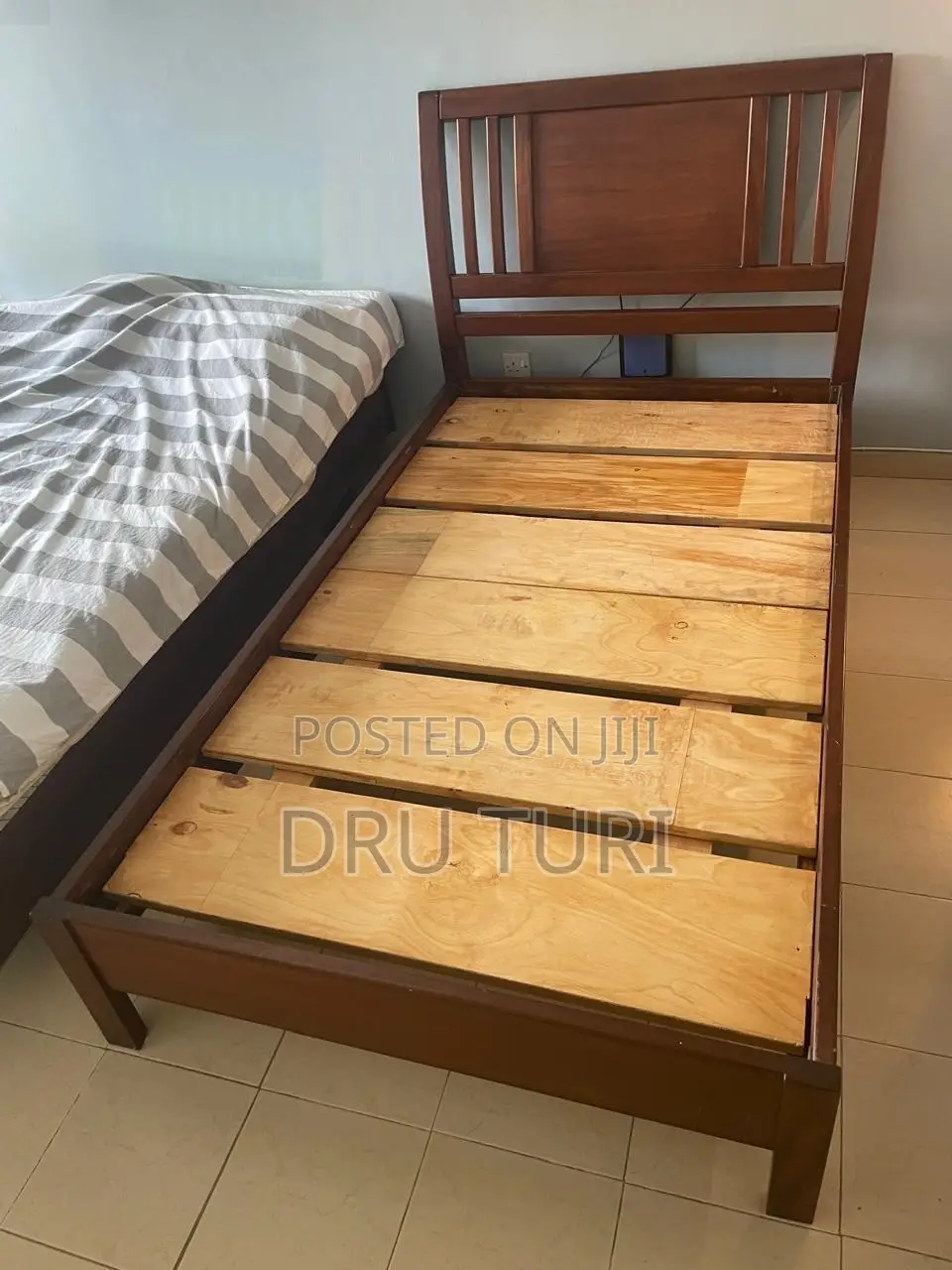 Made in America Solid Wood Single Bed