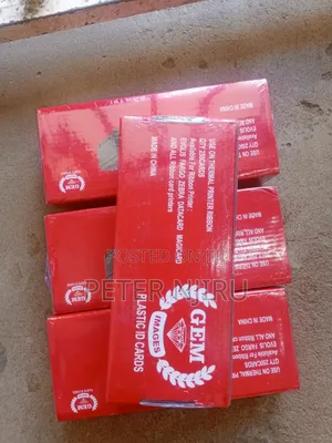 Gem Blank Plastic Cards for Thermal Printers