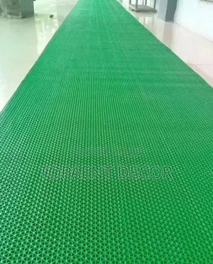 Green Perforated PVC Antislip Bathroom Floor Mats