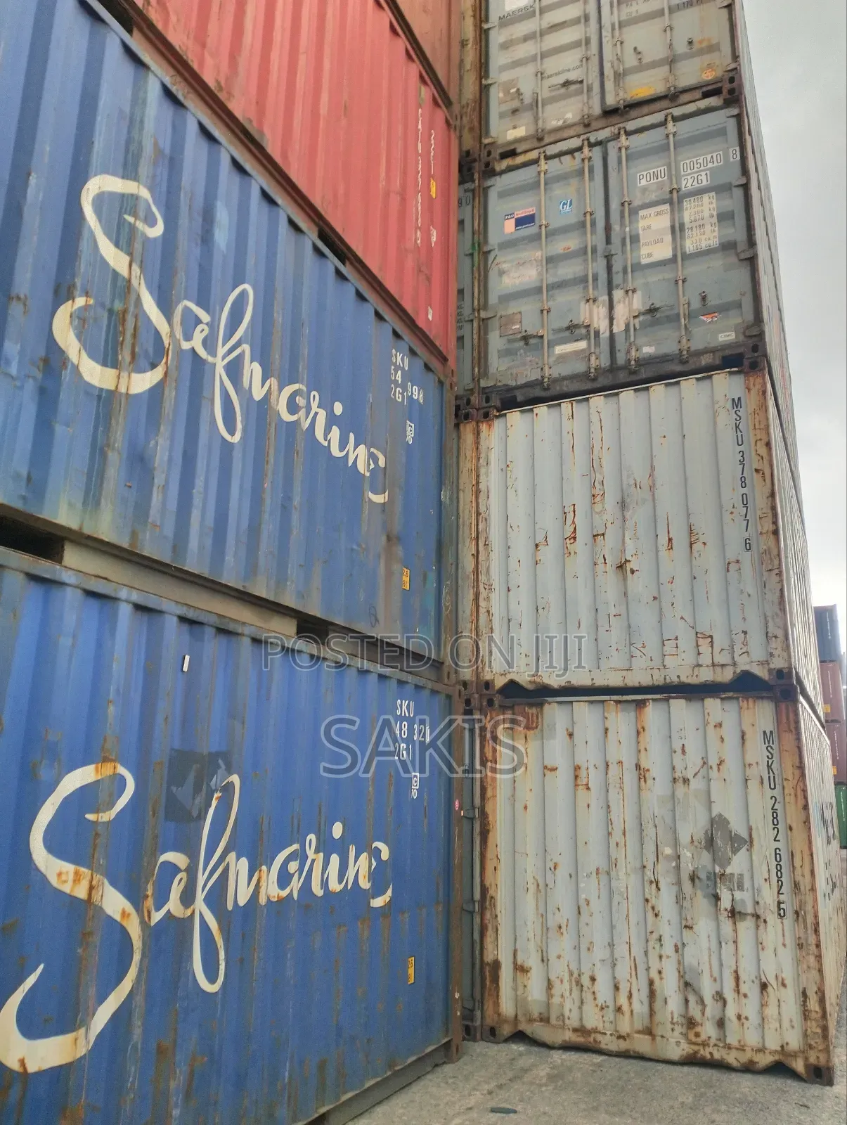 20ft Cargo Containers On Sale