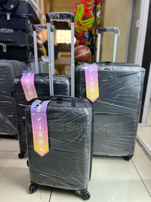 Black Set of Rubber _Unbreakable( Suitcase No 2 9000 KSH