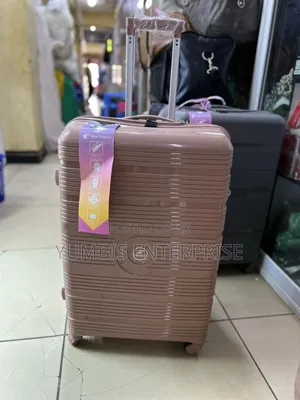  Pink Large Rubber _Suitcase at 4500