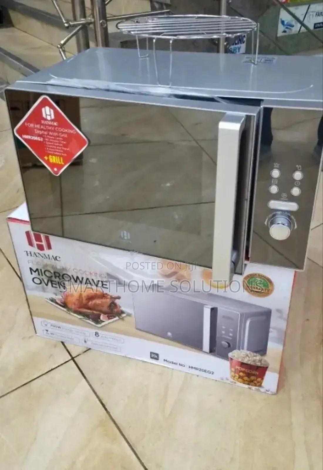 *Hanmac 20l Pull Handle Digital Microwave + Grill