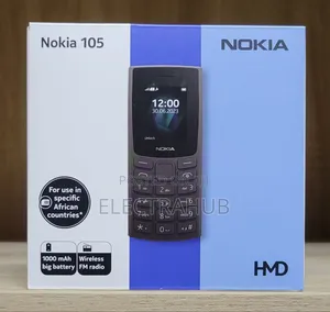 New Nokia 105 Black