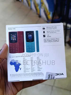 New Nokia 105 Black