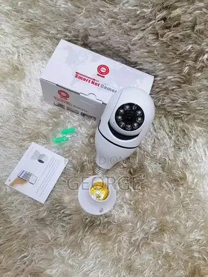 Wireless 2mp Single Lens Smart Net Bulb PTZ Camera