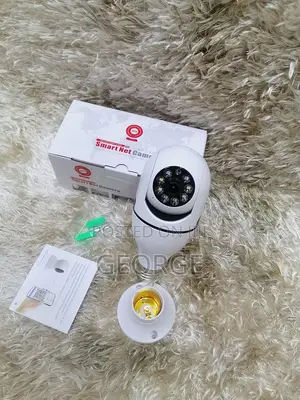 Restocked Camera Bulb Smart Wifi PTZ Camera V380 Pro