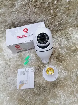 Easy to Install V380 Wifi Smart Net Bulb PTZ Camera