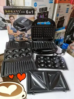 Sokany 6 In 1 Sandwich Maker