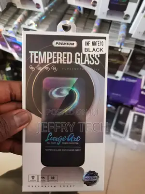 Mlity Privacy Glass Screen Protector for Infinix Note 10