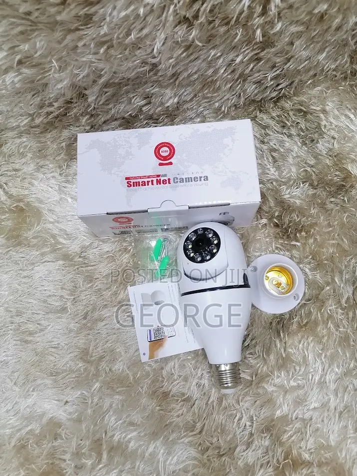 Compact -Camera Bulb Smart Wifi PTZ Camera V380 Pro