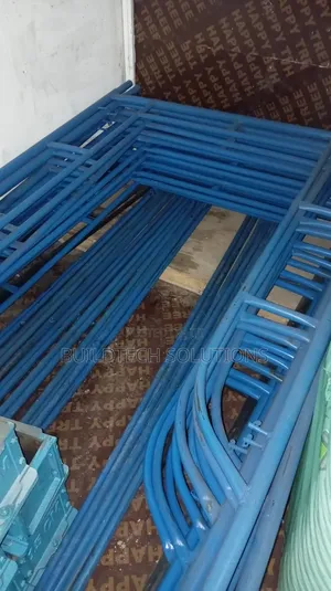 Blue Coloured Scaffolding Ladder