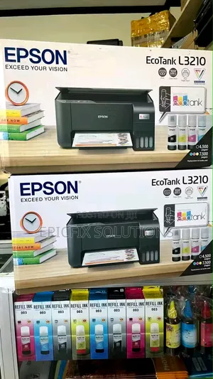 L3210 Epson Ecotank Printer, 3 in 1 , Copy,Scan and Print
