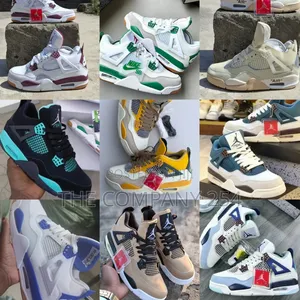 Designer Quality Leather Unisex Nike Jordan 4 Legit Sneakers