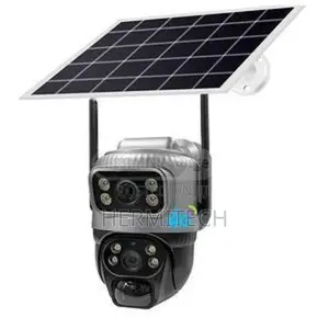 V380 Dual Lens 4g Camera Solar Human Detection Night Vision