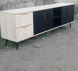White Grey Tv Stand (6ft)