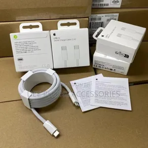 iPhone 15 Pro Max 2m Usb C to Usb C Cable