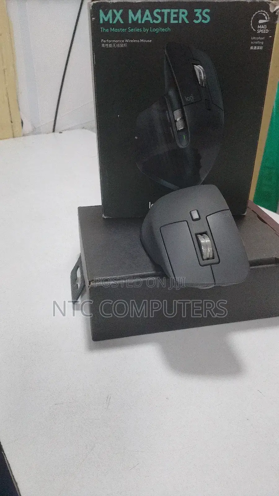 ><>Logitech Mx Master 3s Wireless Mouse>> (Graphite)