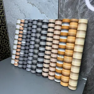 Flutted Wallpaper Lines Wallpaper Available for Living Room