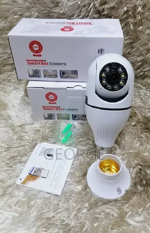 Affordable 
 CCTV Camera 1080p Wireless PTZ Bulb V380
