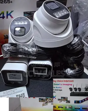 4ch Ahd Audio Record 4ch 1080p Full Hd CCTV Full Kit